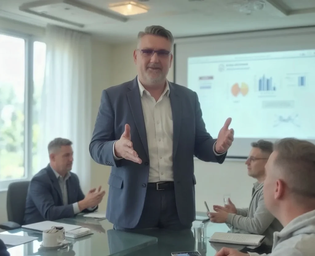 Ingo Weltz beim Seminar